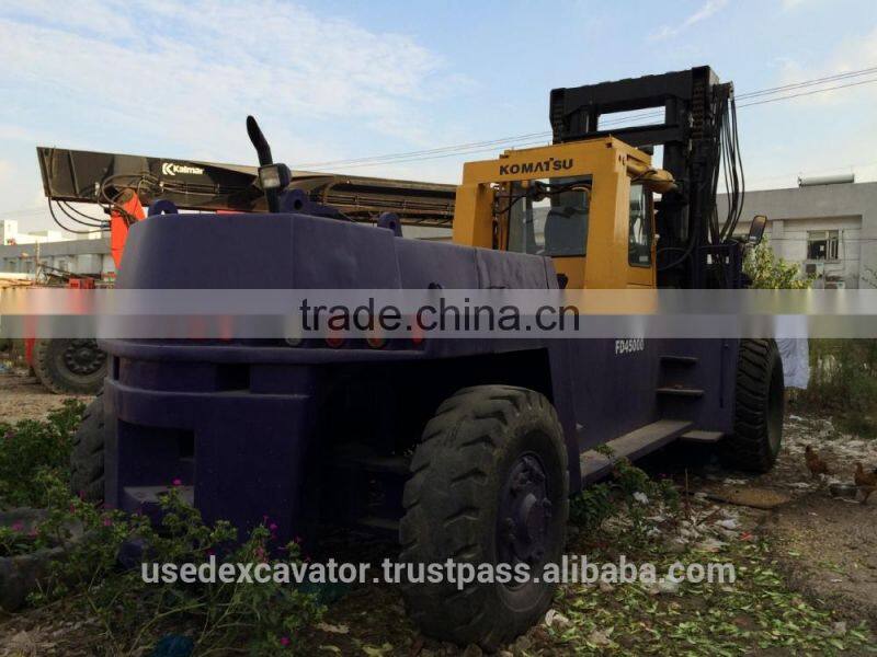 Used Komatsu FD45000(45 ton) Forklift For Sale