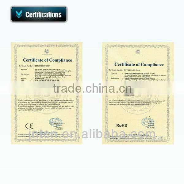 6000-8400mAh unique Trilateral+Cupula high capacity portable USB mobile phone charger power bank for Smartphones MP014