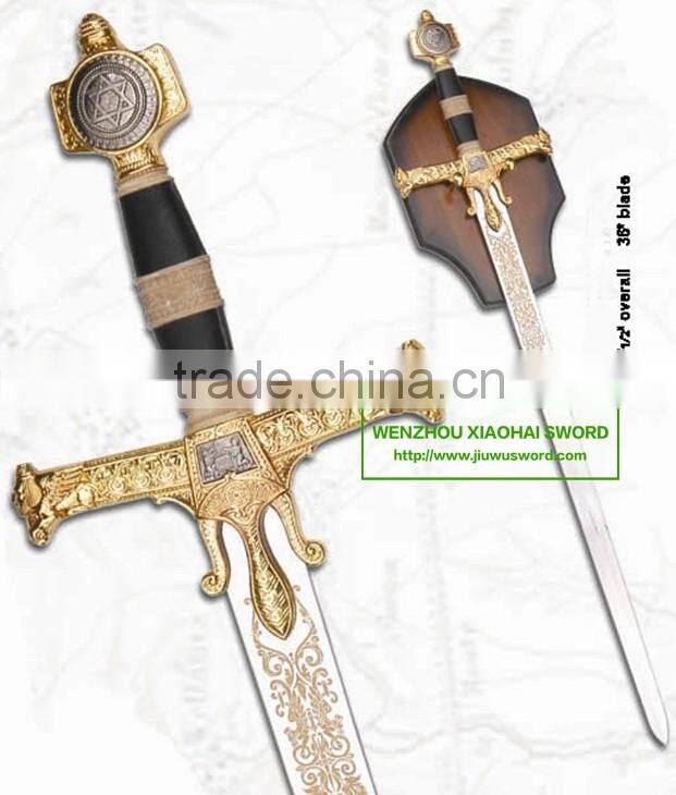 decorative swords with wall plaque fancy sword 9575057