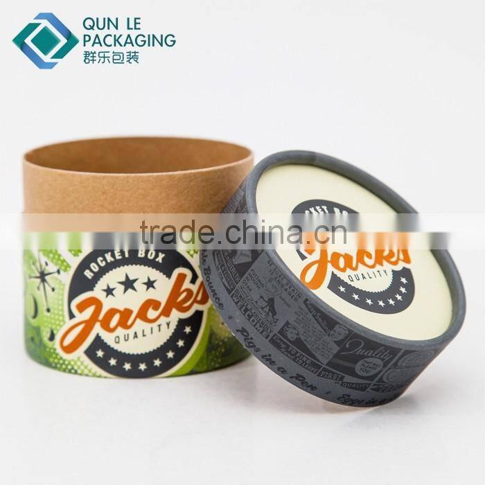 2016 New Design Round Cardboard Sock Gift Boxes with Lid