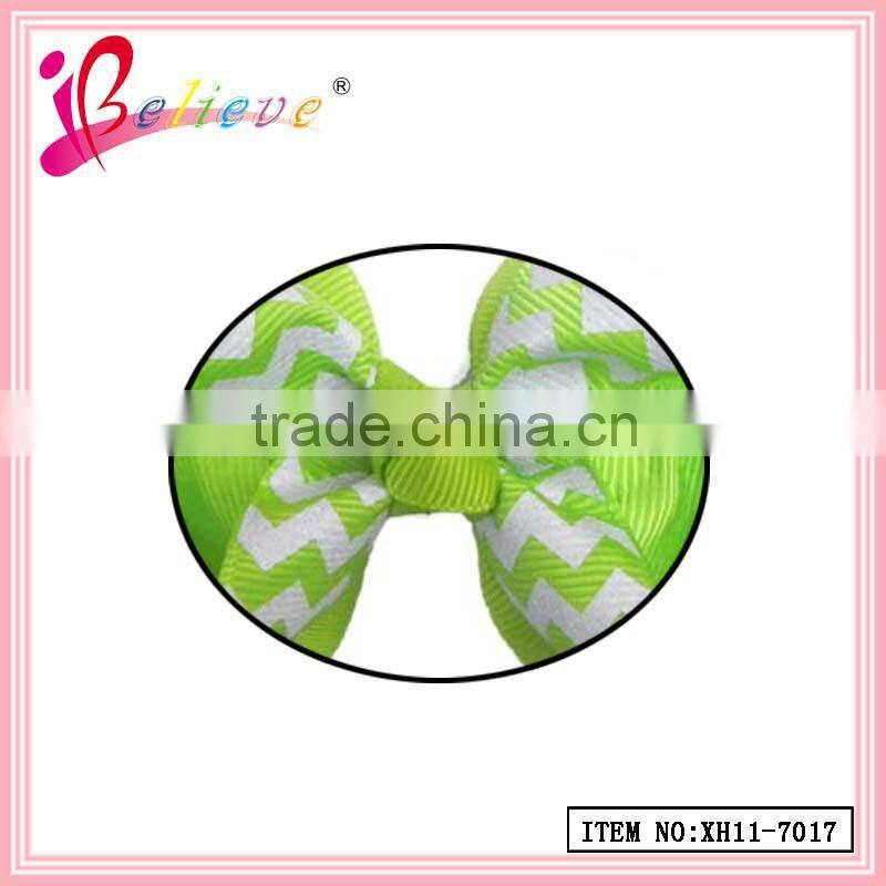 Hair bows made of hair ribbon bow with alligator clip,bow hair accessories