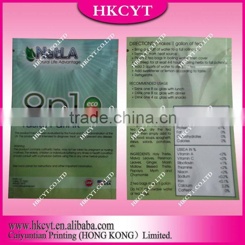 High quality PE packing bags / cheap custom printing herbal incense bag / spice smoke bag