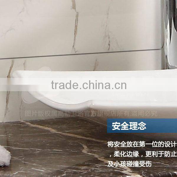 GA-3009 Bathroom design rectangular handmade ceramic sink