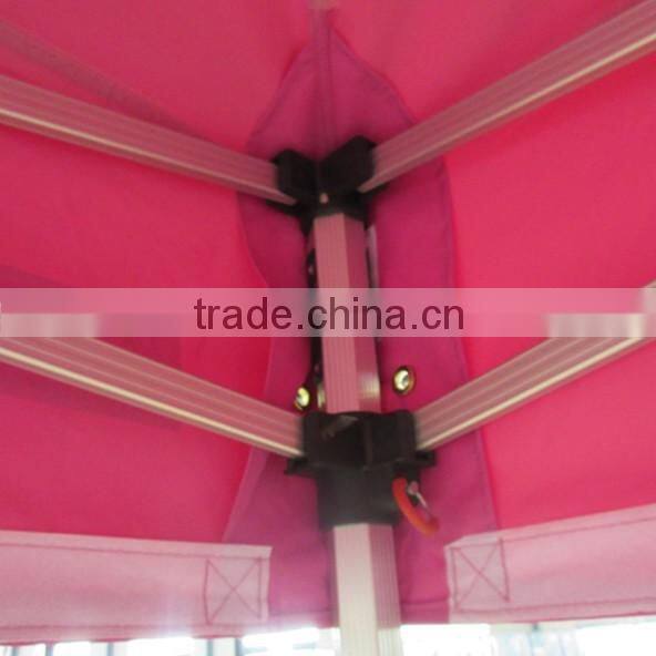 3m X3m hexagon folding gazebo with sidewalls