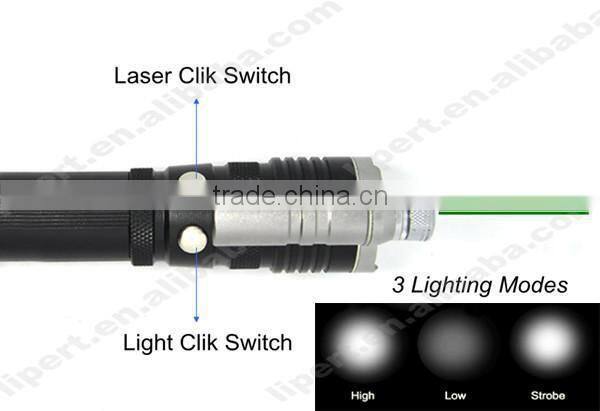 (120070) High quality factory price green led flashlight