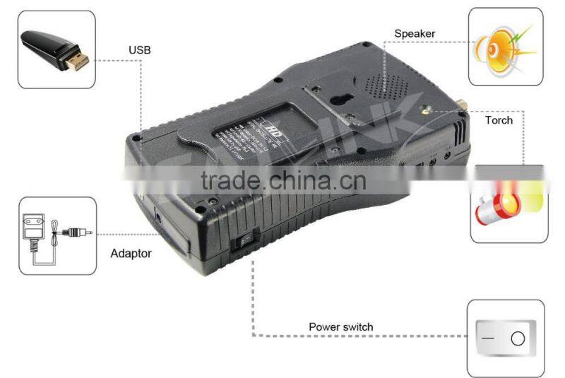 SATLINK 6960 DVB-S&DVB-S2 HD Satellite Finder Meter