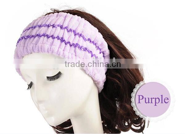 Ribbon Lace Microfiber Hairband/Discharge Makeup Headband