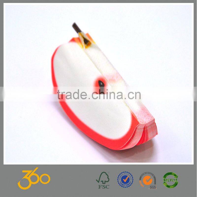 corporate promotional gift items fruit shaped sticky note pad