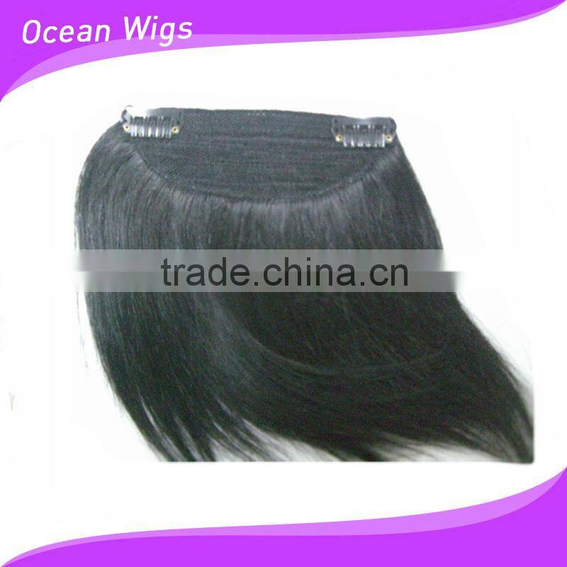 side swept hair bangs