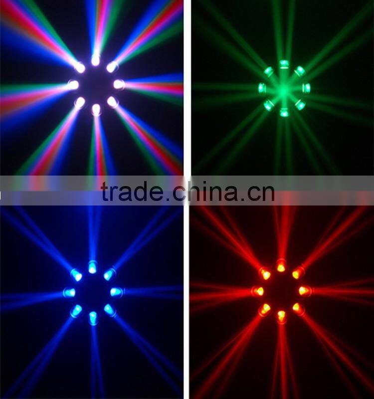 LED Eight claws Scan DJ Light LED Octopus Light Eight Claws Fish Lighting Disco Stage Effect Led Light