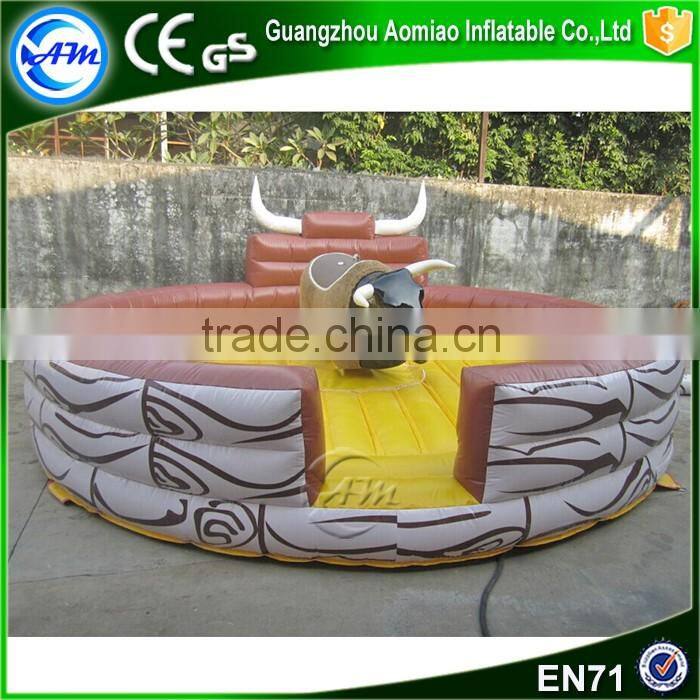 Low price amazing inflatable mechanical bull for sale