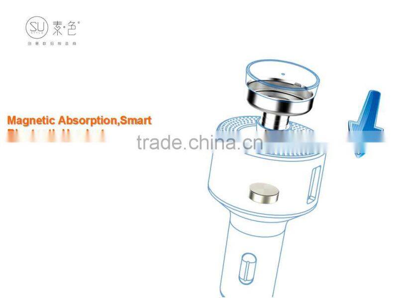 Sutyle SU-S30 high efficiency Cigarette lighter car battery charger,Bluetooth wireless car charger