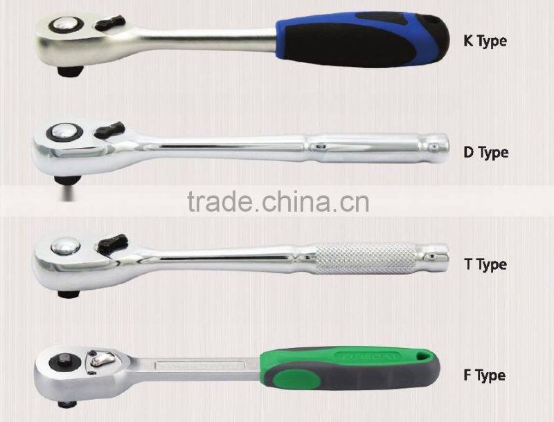 Rotating Ratchet Reversible Ratchet Handle 1/2 Inch Ratchet Handle