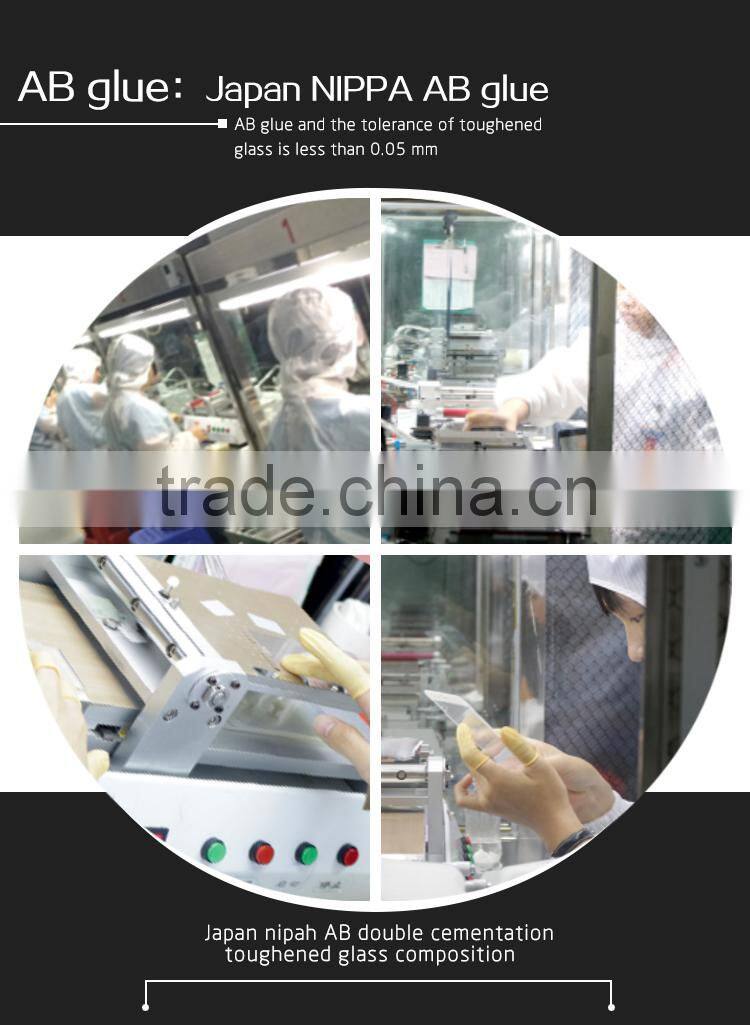 Rose gold import glass 0.3 mm 3D curved edge tempered glass screen protector for iphone 6s