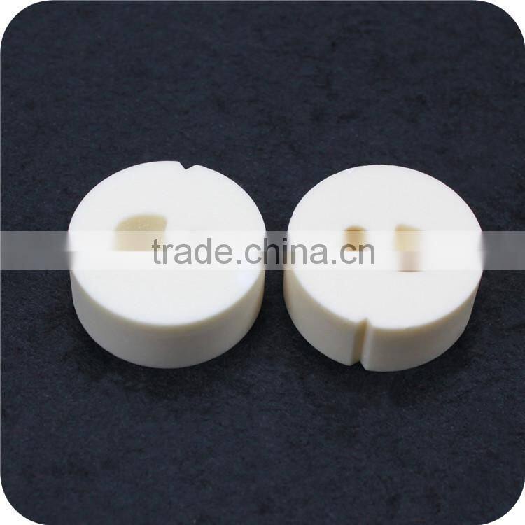 high precision wear resistant 99 al2o3 alumina ceramic valve body