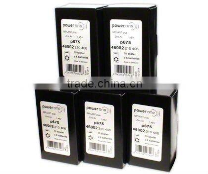 Good Quality Zinc Air Battery POWER ONE battery button cell batteries