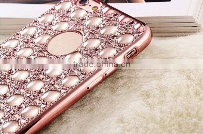 bling soft tpu diamond pattern phone case for iphone 6s 6s plus