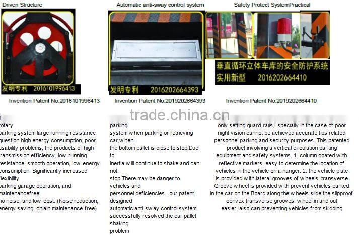 Exported to Dubai Vertical Rotary parking System
