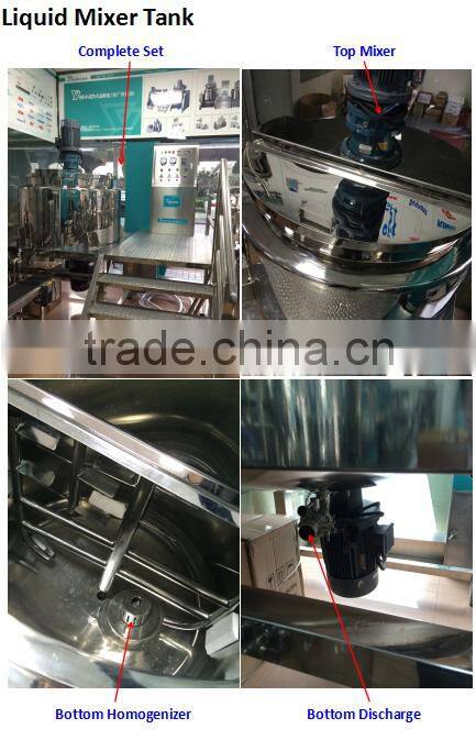 Customized made shampoo liquid mixing tank from China supplier