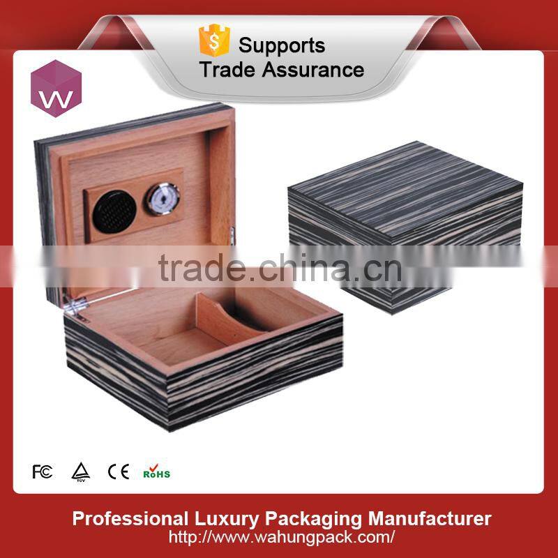 Hot sale personalized empty cigar gift box(WH-3816-ML)