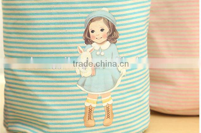 Lovely Drawstring insulated cooler bucket bag