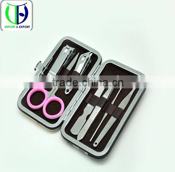 OEM/ODM High Qulaity Silver High Class Manicure Set/Manicure Kit/Nail Spa/ Pedicure set