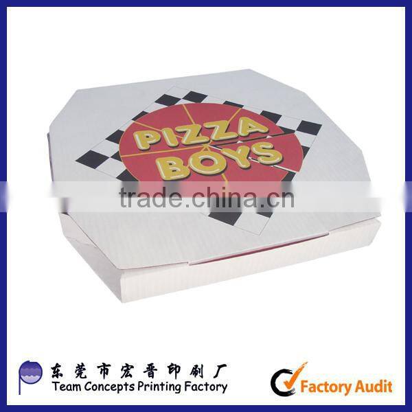 B flute corrugated paper pizza box manufacturer