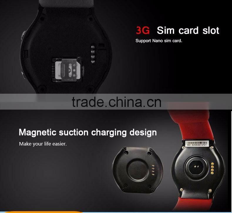 Shenzhen wholesale wifi 3g wrist android smart watch phone oem