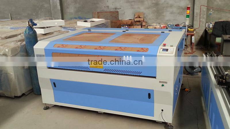 1mm stainless steel cutting with 150w reci laser machine G1612