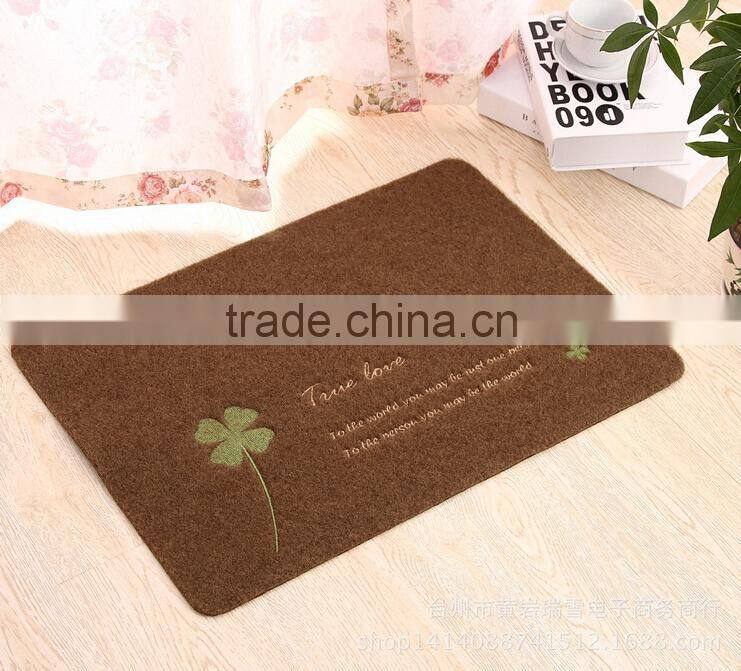 high quality floor mat with new design door mat
