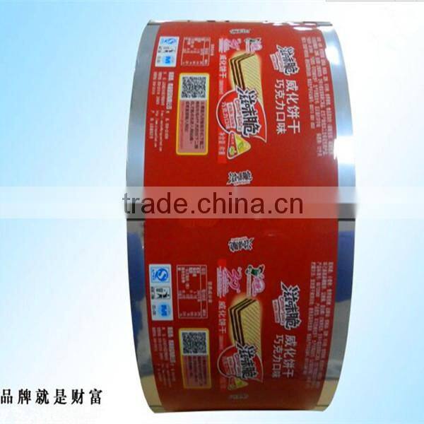 flexible laminating packaging film for chocolate