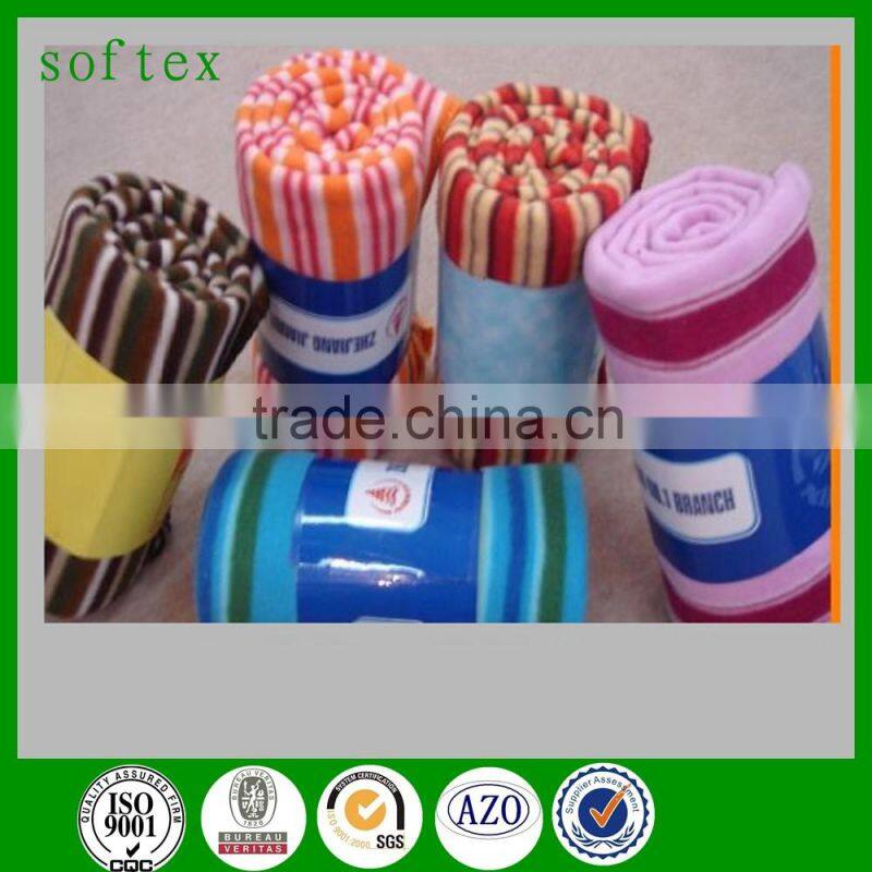 Dog print polar fleece blanket