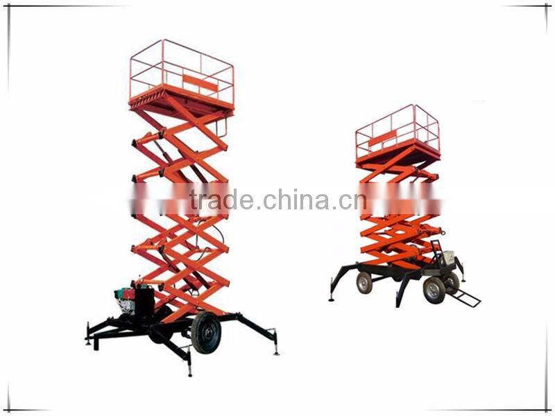 Self-propelled Hydraulic Scissor Car Lift Platform
