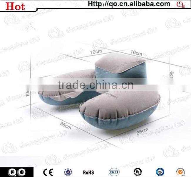 Wholesale best design mini inflatable airplane pillow