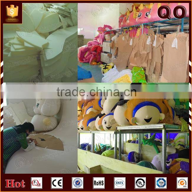 China suppliers airplane costume big head costume character mascot