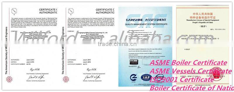 Electric Hot Water Boiler with ASME ,ISO Certification