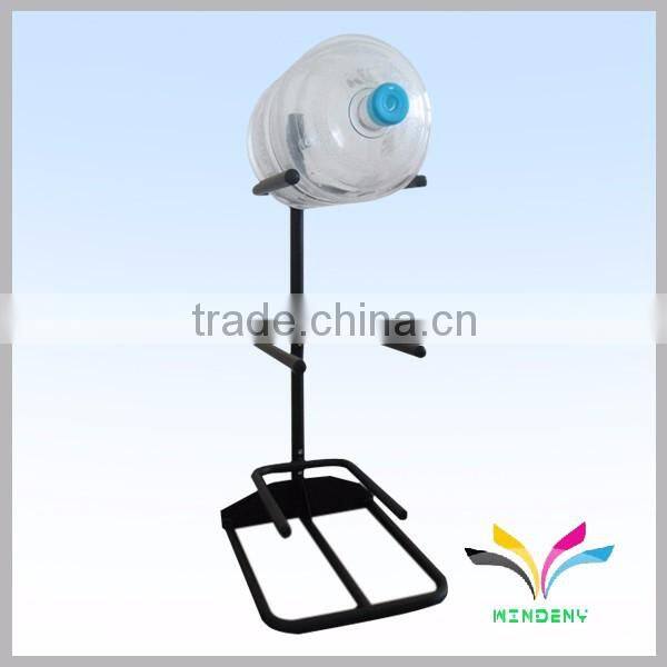 Flooring Stand metal black 5 gallon water bottle storage rack