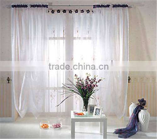 New Design Sheer Snow Organza Curtain