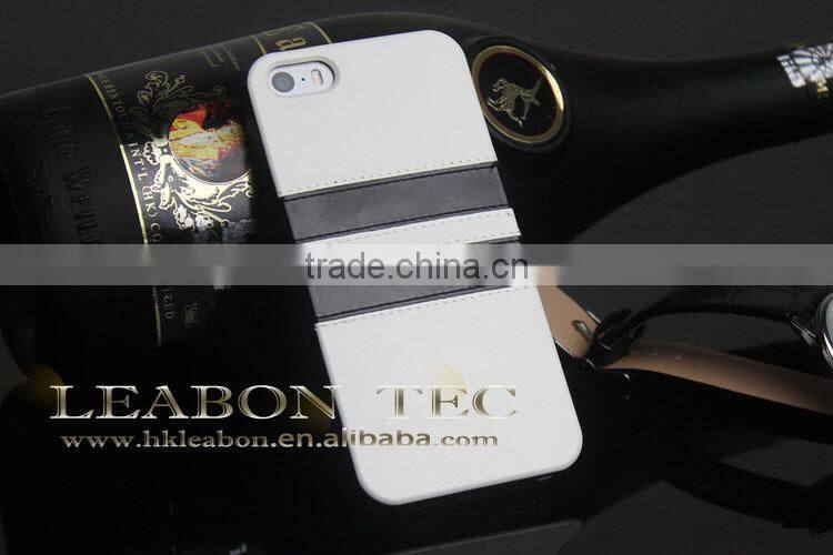 2014 new product leather back case for iphone 5s cell phone case, alibaba