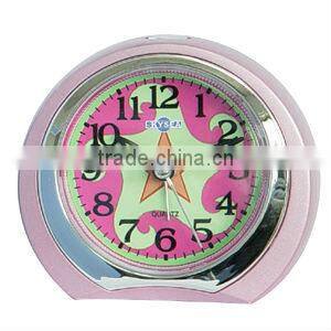plastic table alarm clock bedside clock