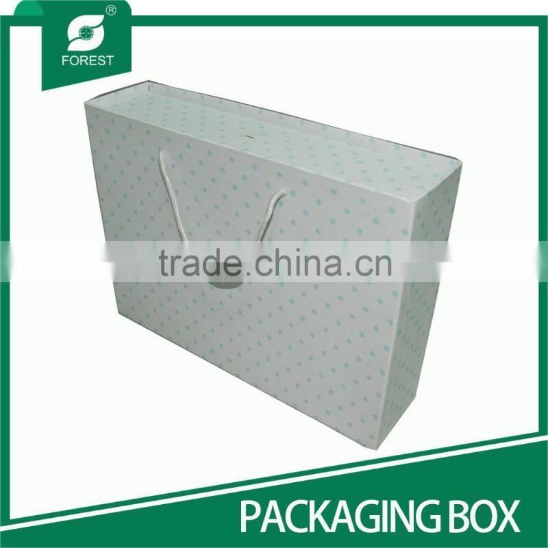 LUXURY CUSTOM PAPER PACKAGING BAG FOR SHOES WITH LOGOS