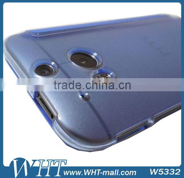 Factory Wholesale Phone Case for HTC M8 One 2 Leather Case Cover