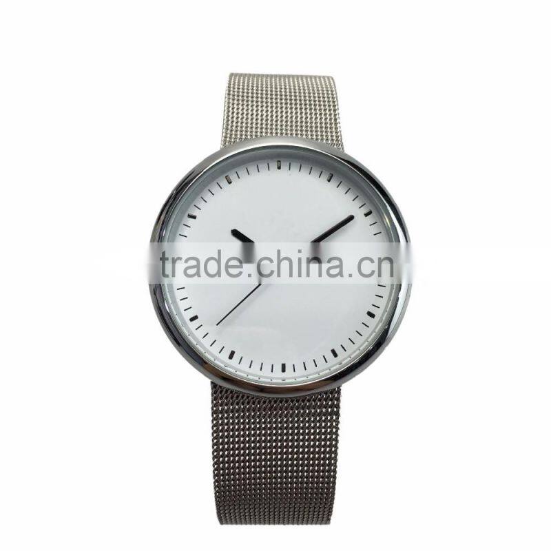 2016 lady watch fashion watch with Your print Logo for Women Men Leather Rose gold quartz watch