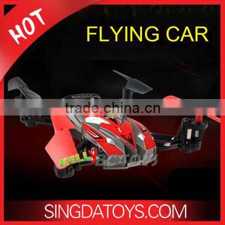 389 2.4G 4 Channel 6-axis LCD Controlled RC Flying Car Toy