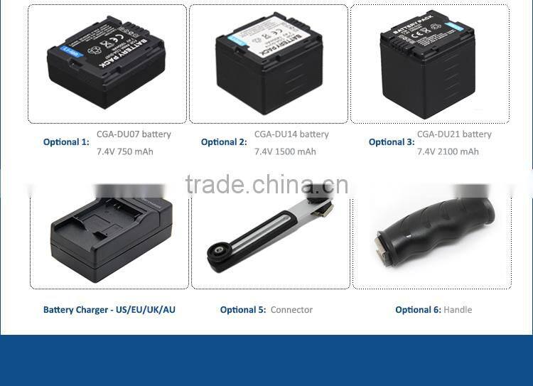 Small size 72pcs leds video light for mobilephone or camera with battery