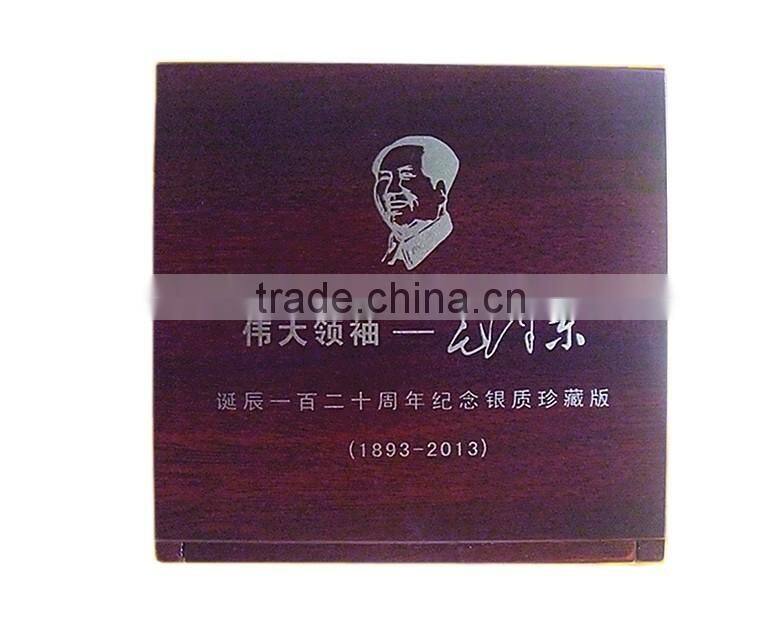 2016 hot selling vintage custom coin packaging box