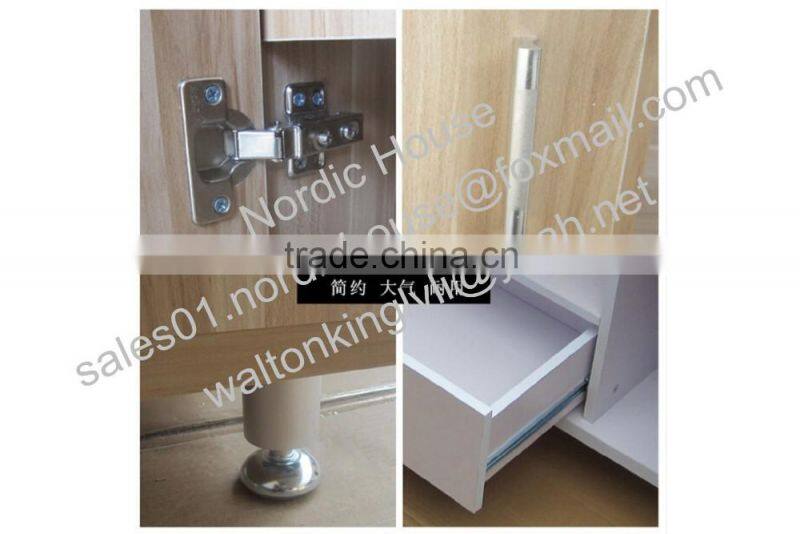 modern wooden black/walnut/white/brown European TV Stand