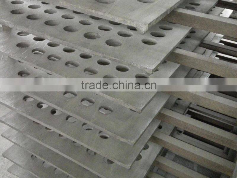 High quality multi-hole perforated carborundum board silicon carbide plate