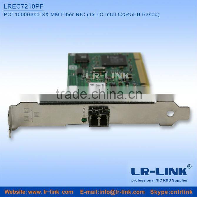 LREC7210PF Ethernet 1000M gigabit Fiber Optic PCI lan card(single fiber port)