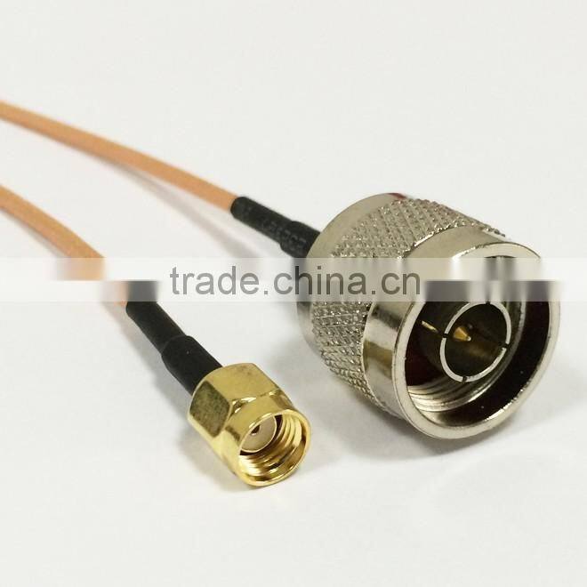 RF Wifi Antenna Extension Cable RP SMA Male Switch N Male Pigtail RG316 15cm